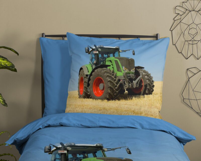 Good Morning Kinderdekbedovertrek “tractor” – Multi – (135×200 cm) – Katoen - Afbeelding 4
